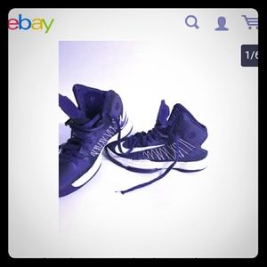 Men’s Nike Hyperdunk Purple Basketball Sho